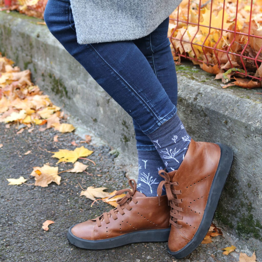 Socks with merino wool