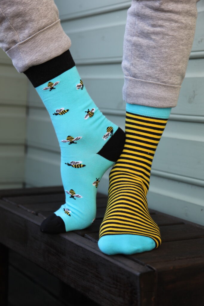 socks with bugs