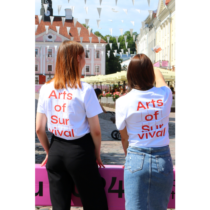 Официальный сувенирные футболки культурной столицы Тарту 2024