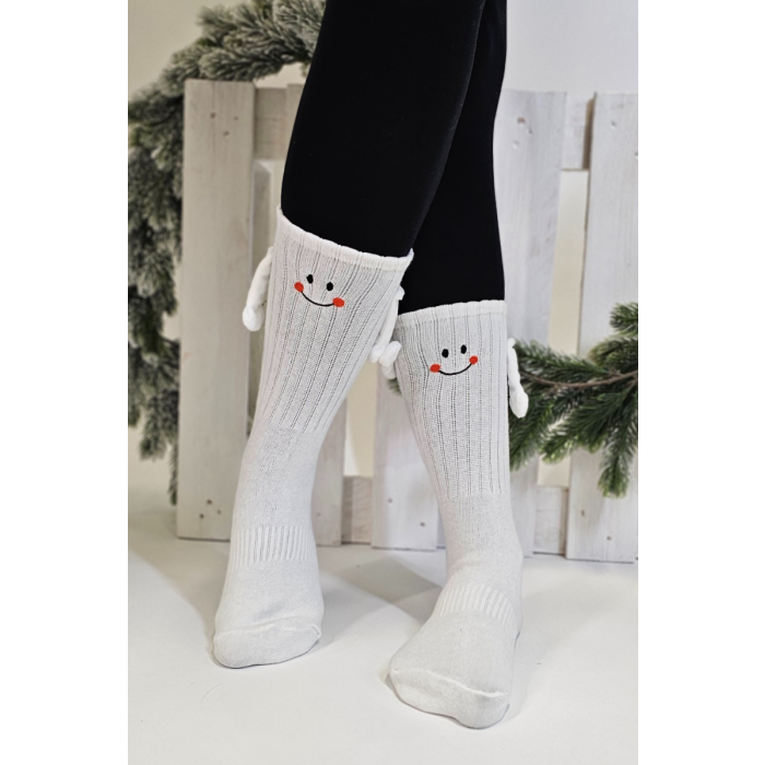 Magnetic paws socks for Valentine's Day