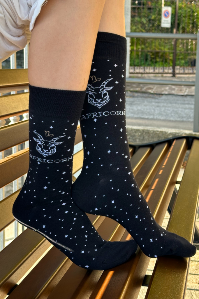 Capricorn zodiac socks