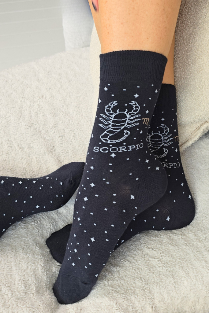 Scorpio horoscope socks