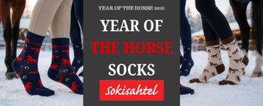 YEAR OF THE HORSE SOCKS blog picture