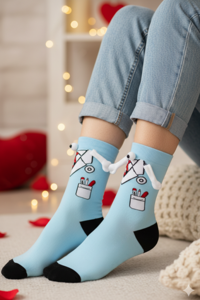 Magnetkäpakestega sokid on ideaalne kink