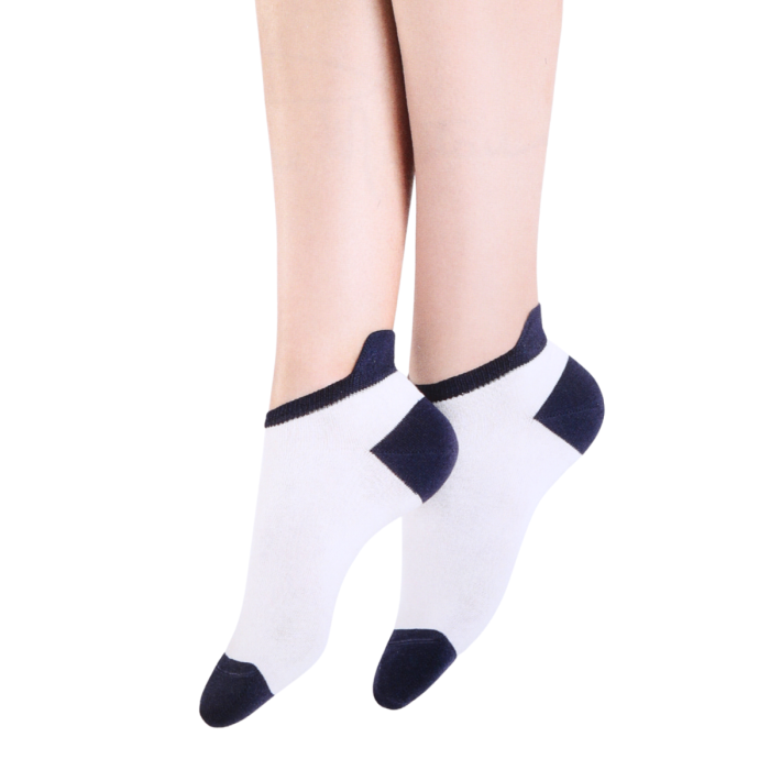 Pierre Mantoux ACTIVE lowcut white socks Sokisahtel