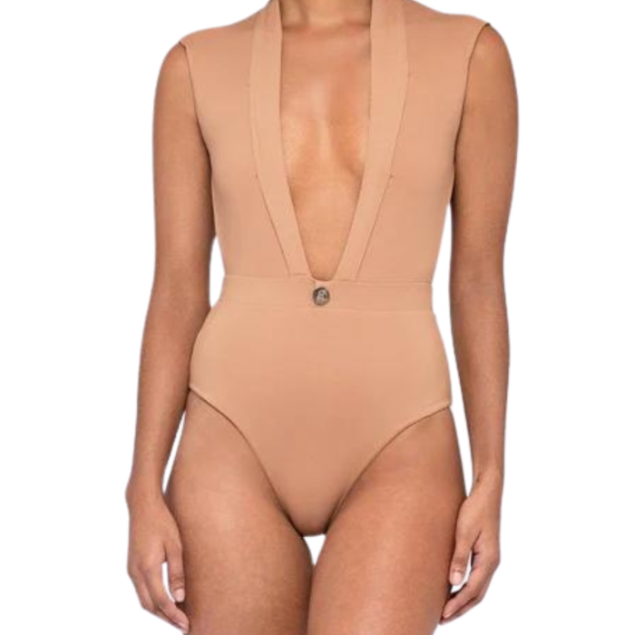 Revel Rey GENE beige swimsuit Sokisahtel