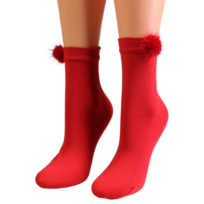 Sarah Borghi EMMA red socks