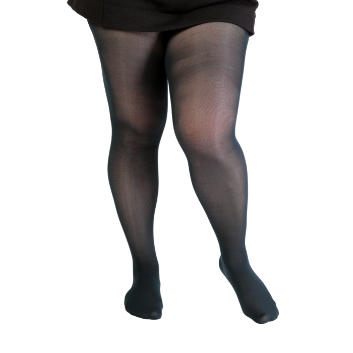 Opaque pantyhose plus size on sale