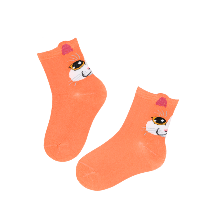 Kids orange socks hotsell