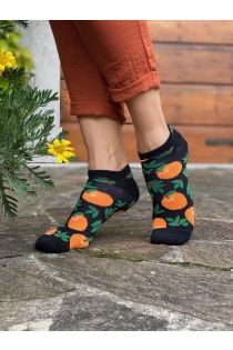 LAVITA low-cut cotton socks with clementines | Sokisahtel