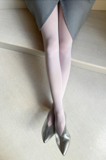 STIINA ROSA 40DEN heleroosad sukkpüksid | Sokisahtel