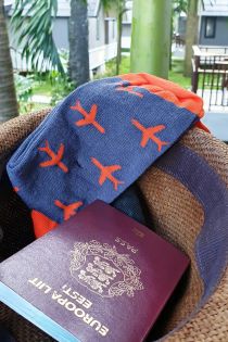 FLIGHT cotton socks for men and women, grey | Sokisahtel