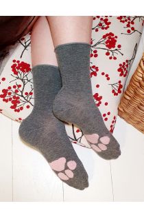 NORMA angora wool socks for women