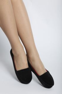 VELVET black slippers | Sokisahtel