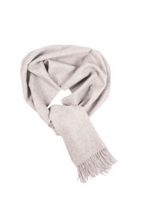 Alpaca wool light grey scarf | Sokisahtel