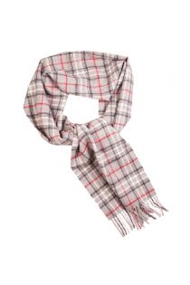 Alpaca wool grey checkered scarf | Sokisahtel