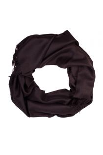 Alpaca wool and silk black shawl | Sokisahtel