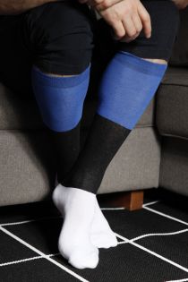EESTI men's cotton knee-highs in the colours of the Estonian flag | Sokisahtel