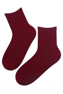 ALEX bordeaux viscose socks for men | Sokisahtel