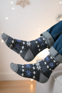 ALLAN jõulumustriga soojad sokid | Sokisahtel