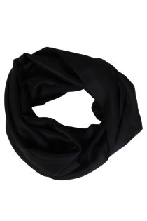 Шаль чёрного цвета из смеси шелка и шерсти альпака ROYAL ALPACA | Sokisahtel