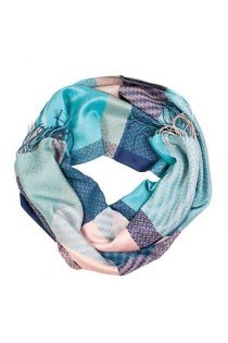 Alpaca wool and silk blue checkered shawl | Sokisahtel