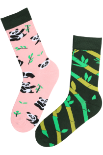 ANDREW cotton sock with pandas | Sokisahtel