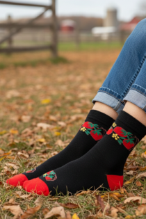 ANNIKA cotton socks | Sokisahtel