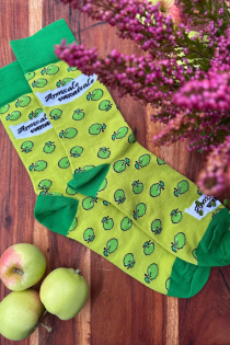 ARMSALE VANAISALE green cotton socks | Sokisahtel