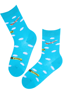 ARRIVALS helesinised reisiteemalised puuvillased sokid-36-40 | Sokisahtel