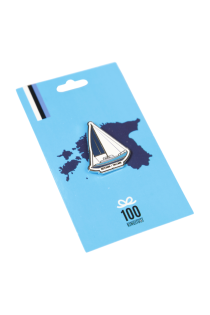 EST TALLINN purjekaga mereteemaline rinnamärk | Sokisahtel