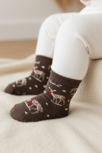 BAMBY meriinovillased kitsekestega sokid beebidele | Sokisahtel