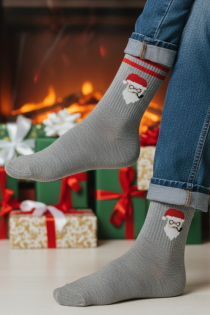 BERNARD hallid jõuluvanaga puuvillased sokid | Sokisahtel