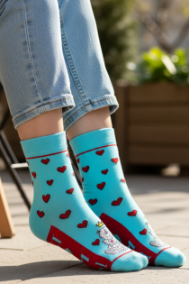 BEST MOM puuvillased emadepäeva sokid karudega MOMMY | Sokisahtel