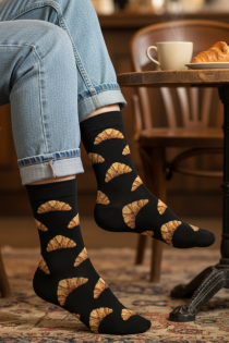 BOOMER sarvesaiadega musta värvi sokid lastele | Sokisahtel