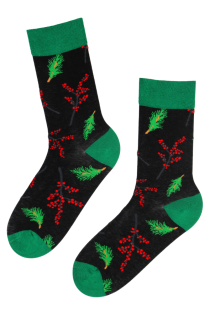 BREEZE black cotton socks | Sokisahtel