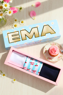 PARIM EMA kinkekarp 3 sokipaariga BURDA | Sokisahtel