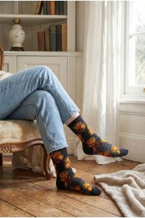 Pierre Mantoux ADENA oranži mustriga sokid | Sokisahtel