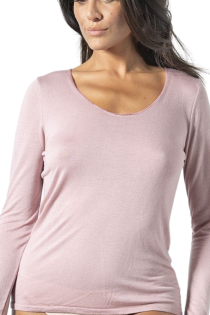 CASHMERE light pink long sleeve top | Sokisahtel