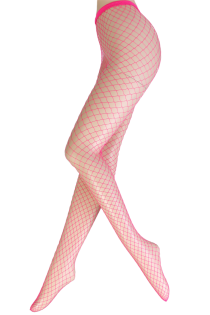 CHIARA pink fishnet tights | Sokisahtel