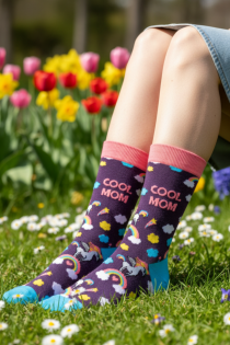 COOL MOM lillad ükssarvikutega sokid | Sokisahtel