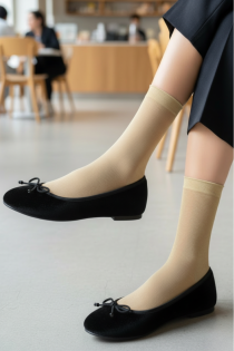 COSTINA kuldsed sädelevad õhukesed sokid | Sokisahtel