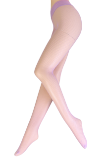 DESIA light purple fishnet tights | Sokisahtel