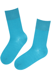 DOORA turquoise merino wool socks | Sokisahtel