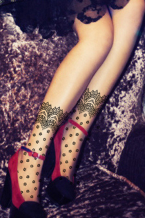 DOTTIE beežid 20DEN printmustriga sukkpüksid | Sokisahtel