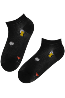 DRINKS black low-cut socks | Sokisahtel