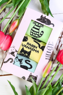 PARIM VANAEMA emadepäeva kinkekarp 3 sokipaariga ELLE