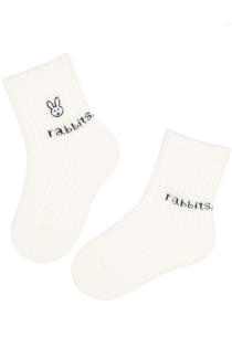 EMILY white soft socks for kids | Sokisahtel