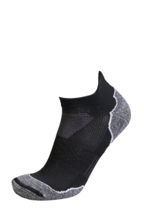 Технические укороченные носки чёрного цвета для занятий спортом ENERGY | Sokisahtel