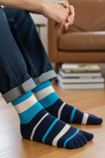 ENN sinised triibulised varvassokid meestele | Sokisahtel